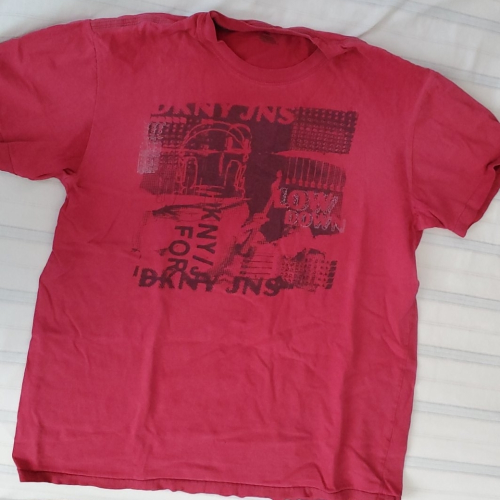 Classic DKNY Red Tee